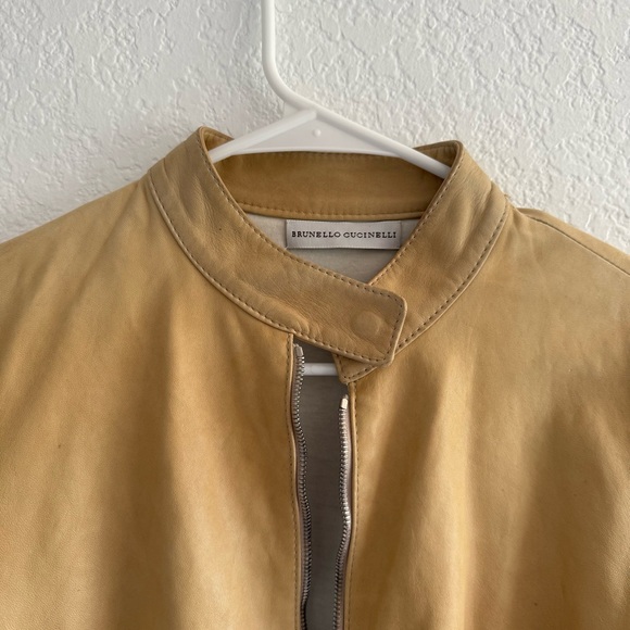 Brunello Cucinelli Biker Jacket - Picture 2 of 8